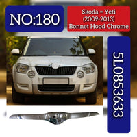 Bonnet Hood Chrome 5L0853633 Compatible With Skoda Yeti (2009-2013) Tag No.180