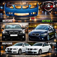 A To Z Compatible With Bmw 3 Series E90 (2005-2008) Front Bumper Upgrade Convert To M Sport M3 Body Kit Bumper E90-012 Gc CC-9159 (Shipping Cost Not Included In Price)