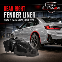 Rear Right Fender Liner 51717340928 Compatible With BMW 3 Series G20, G80, G28 Tag-FE-98