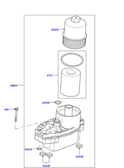 LR061969 OIL COOLER For Land Rover RANGE ROVER SPORT I L320 Tag-O-72