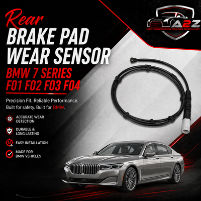Rear Brake Pad Wear Sensor 34356791960 Compatible With BMW 7 Series F01 F02 F03 F04