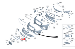 Front Bumper Chrome 2138850300 Compatible With MERCEDES BENZ E-CLASS W213 2016-2020 Tag No.206
