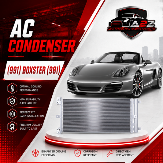 AC Condenser 99157311102 Compatible with PORSCHE 911 (991) 911 Convertible (991) BOXSTER (981)