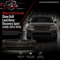 Glossy Dark Brown Show Grill LR061221BG Compatible With Land Rover Range Rover Discovery Sport (L550) (2015-2019) Tag No.71