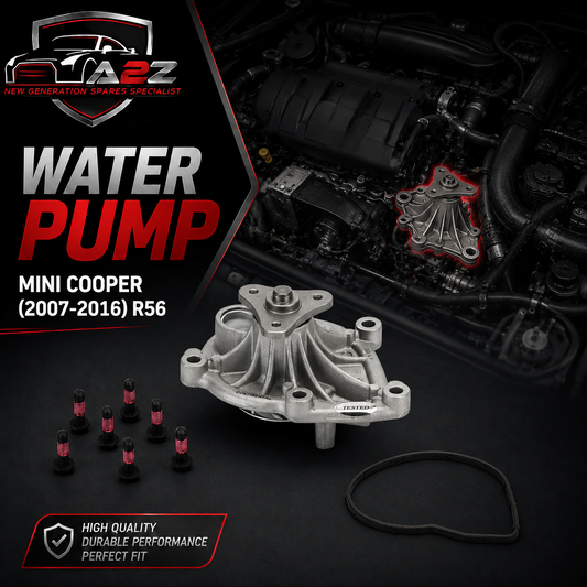 Water Pump WPS3023 11517550484 Compatible With (MINI) MINI (R56), MINI Convertible (R57) (CONTINENTAL)