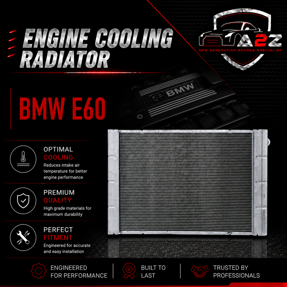 Engine Cooling Radiator 17117519209 Compatible With BMW E60
