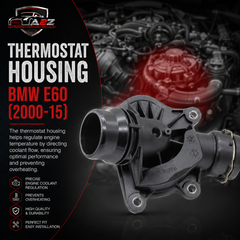 Thermostat Housing 11517805811 11517787052 11517787113 11517789014 Compatible With BMW 5 Series (E60) & 7 Series (E65, E66, E67) & X5 (E70) Tag No.99