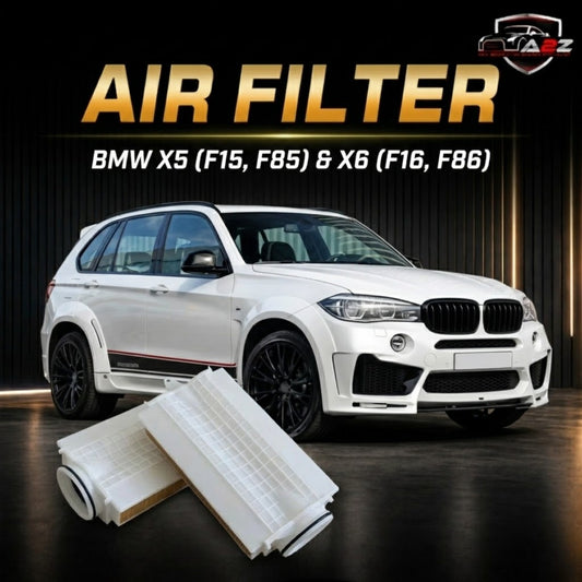 Air Filter Set 13717850055 = LH 13717850056= RH Compatible With BMW X5 (F15, F85) & X6 (F16, F86) Tag 238