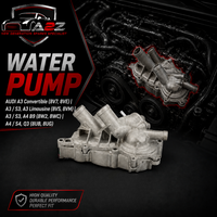 Water Pump WP6137 04E121600AG Compatible With AUDI A3 Convertible (8V7, 8VE) | A3 / S3, A3 Limousine (8VS, 8VM) | A3 / S3, A4 B9 (8W2, 8WC) | A4 / S4, Q3 (8UB, 8UG) (CONTINENTAL)