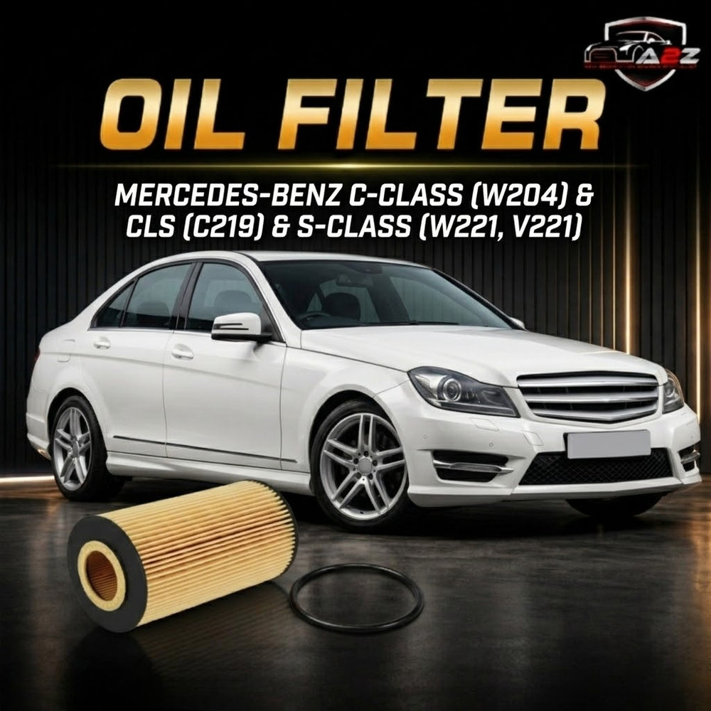 Oil Filter A0001803009 & E149H D114 & OX1161D Compatible With MERCEDES-BENZ C-CLASS (W204) & CLS (C219) & S-CLASS (W221, V221) . Tag 140