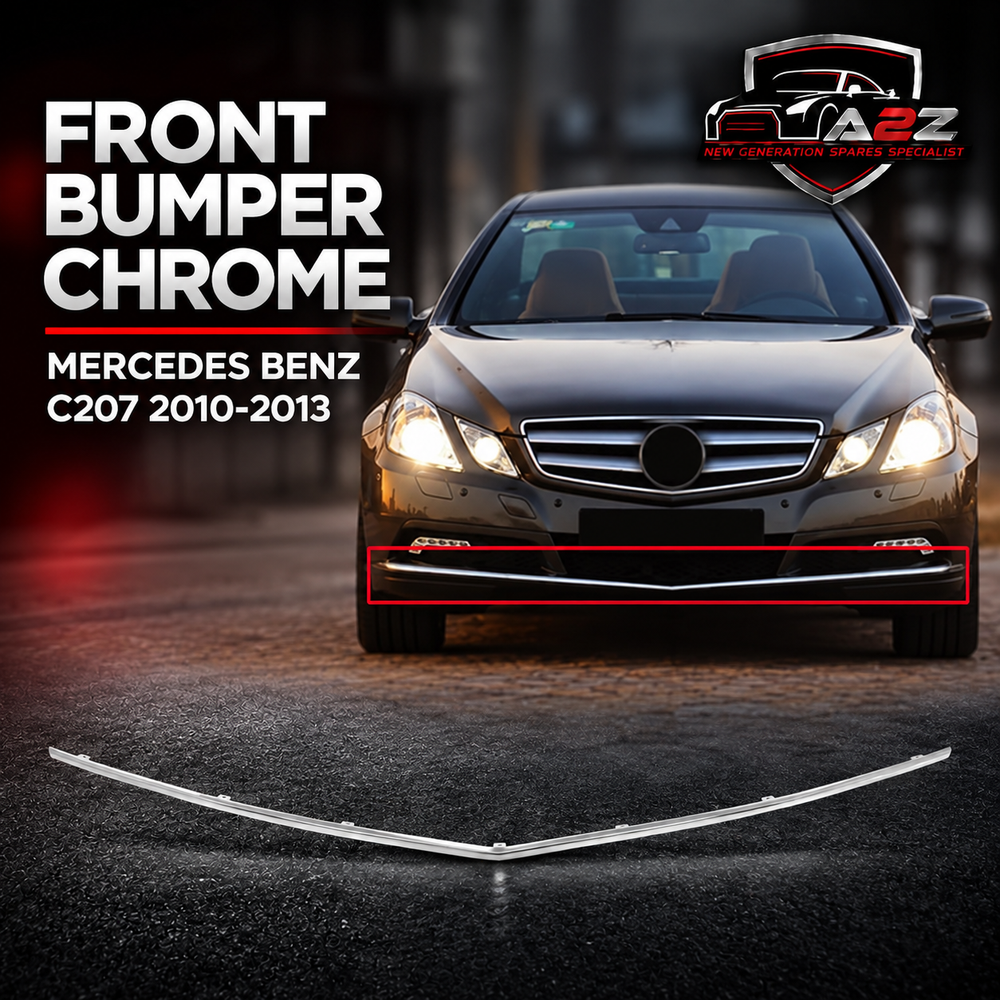 Front Bumper Chrome 2078852321 Compatible With MERCEDES BENZ E-CLASS C207 2010-2013 Tag No.138