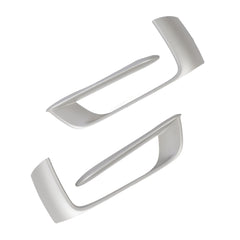 Front Side Fender Trim Chrome Left 51117308043 & Right 51117308044 Compatible With BMW X5 (F15, F85) (2014-2016) Tag No.492