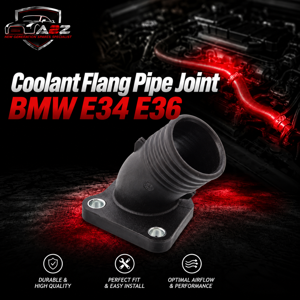 Coolant Flang Pipe Joint 11531247122 Compatible With BMW E34 E36