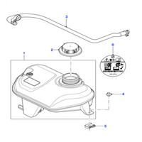 Coolant Bottle C2Z11668 C2C39440 C2D36878 C2Z4255 Compatible With JAGUAR XF I X250 XJ X351 Tag-B-08