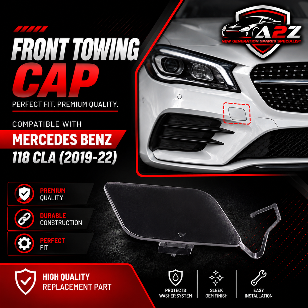 Front Towing 1188854201 Compatible With Mercedes Benz 118 CLA (2019-22)Tag 206