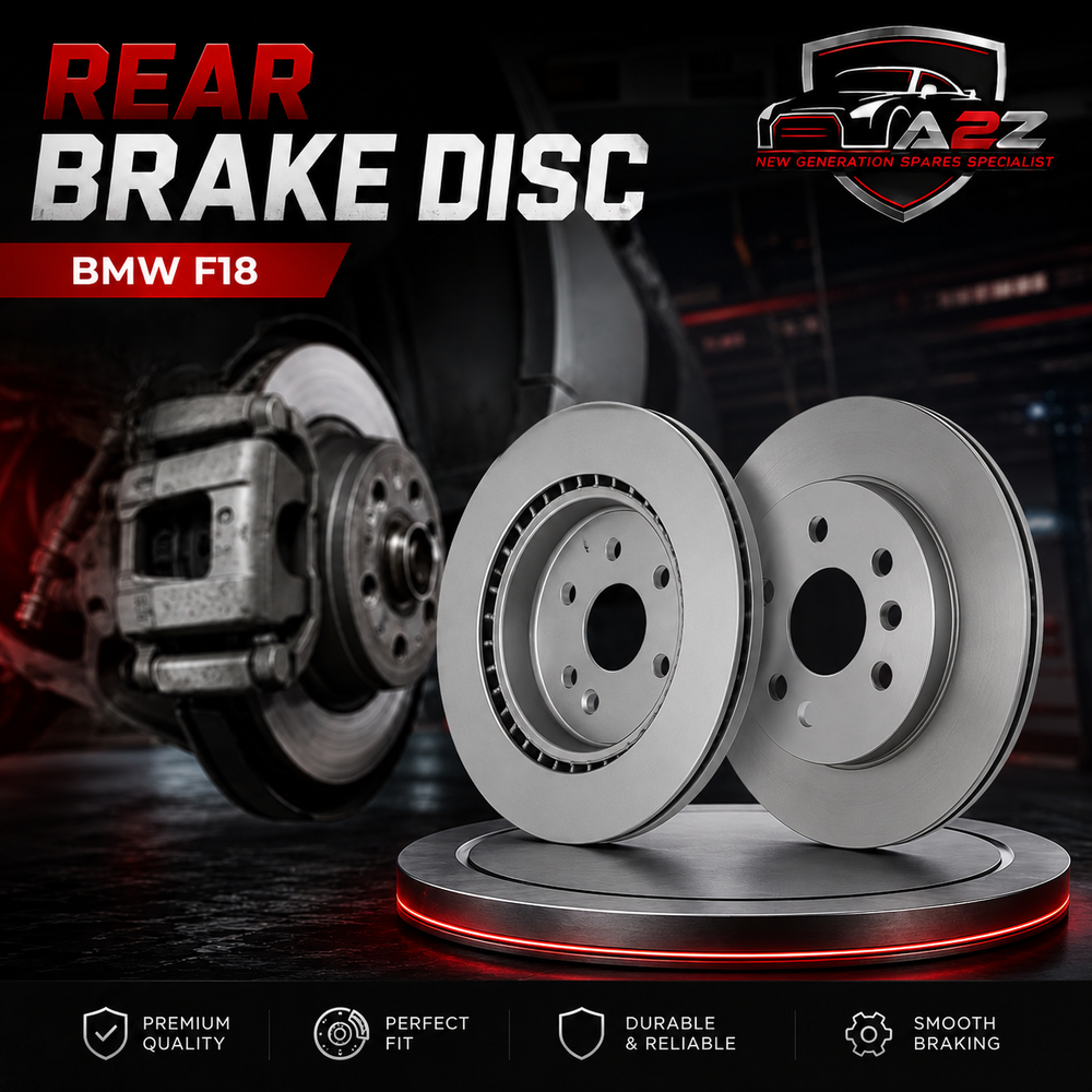 Rear Brake Disc Set 34216793127 Compatible With BMW F18