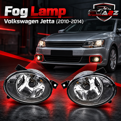 Fog Lamp Left 5K0941699 & Right 5K0941700 Compatible With Volkswagen Jetta (2010-2014) Tag No.166
