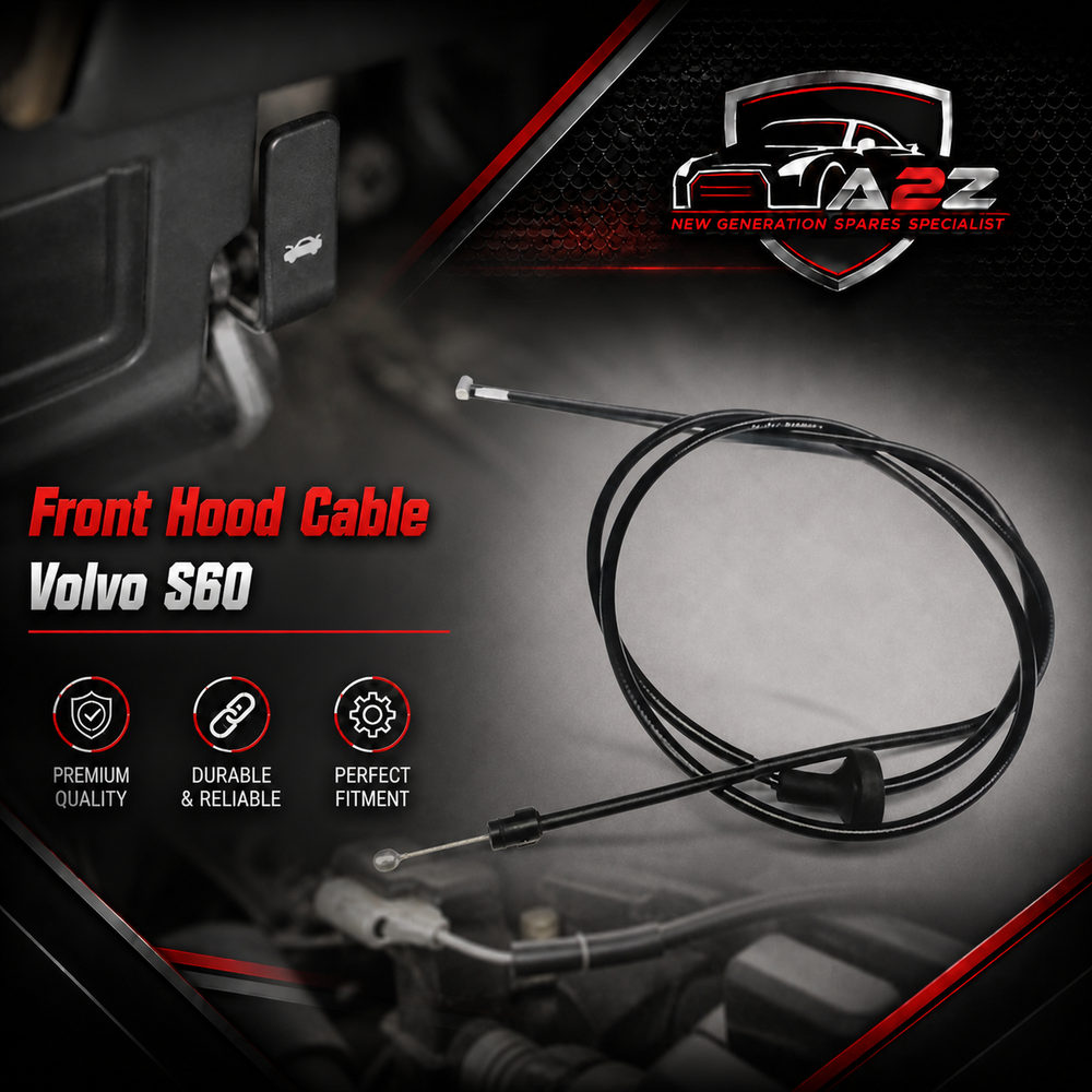 Front Hood Cable 31385849 Compatible With Volvo S60