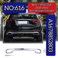 Rear Bumper Chrome 1678852803 Compatle With Mercedes Benz W167 GLE (2020-2025) TAG NO.616
