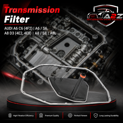 Transmission Filter 09L321371A & EG932HD469 & HX164D1 Compatible With AUDI A6 C6 (4F2) | A6 / S6, A8 D3 (4E2, 4E8) | A8 / S8 | A8L Tag.339