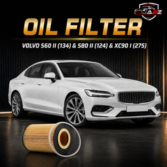 Oil Filter E106H D171 & 30750013 LR001419 LR001441 & OX433D Compatible With VOLVO S60 II (134) & S80 II (124) & XC90 I (275) Tag 115
