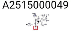 Coolant Bottle 2515000049 A2515000049 For MERCEDES-BENZ R-CLASS W251, V251 Tag-B-49