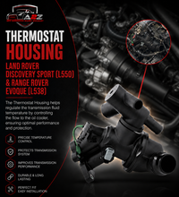 Thermostat (Thermostat Housing) G4D38575BE Compatible With LAND ROVER DISCOVERY SPORT (L550) & RANGE ROVER EVOQUE (L538)
