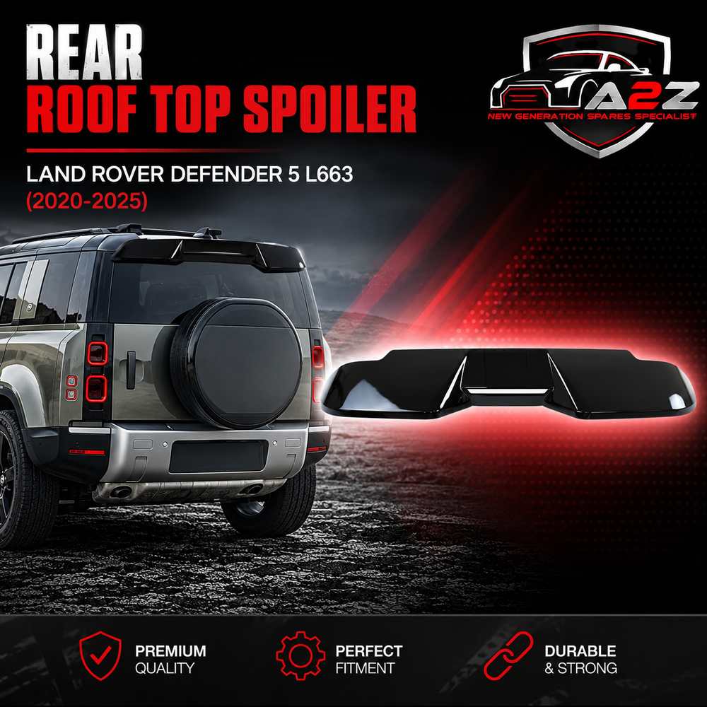 Rear Roof Top Spoiler Compatible With Land Rover Defender 5 L663