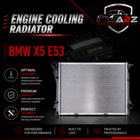 Engine Cooling Radiator 17107544668 Compatible With BMW X5 E53