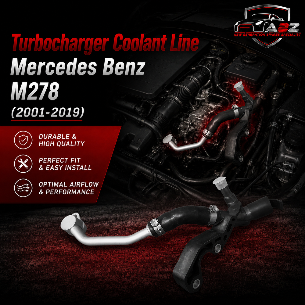Turbocharger Coolant Line 2782000000 Compatible With Mercedes Benz M278