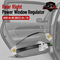 Rear Right Power Window Regulator 8K0839462 Compatible with AUDI A4 B8 (8K2) | A4 / S4