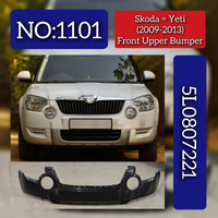 Front Upper Bumper 5L0807221 Compatible With Skoda Yeti (2009-2013) Tag No.1101