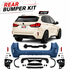 Rear Bumper Body Kit Compatible With BMW X5 F15 (2014-2019) Upgrade To M Sport Mp M Performance M Sport X5m (Shipping Cost Not Included In Price)