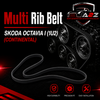 Multi Rib Belt 6DPK1195 06A260849C Compatible With SKODA OCTAVIA I (1U2) (CONTINENTAL)