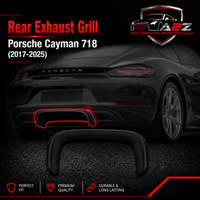 Rear Exhaust Grill 982815099 Compatible With Porsche Cayman 718 (2017-2025) Tag No.521