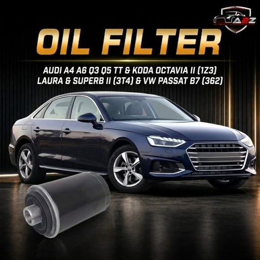 Oil Filter H14W30 & 06H115403 & OC456 06J115403A 06J115403J 06J115403M 06J115403Q 06H115561 06J115561B AUDI A4 A6 Q3 Q5 TT & KODA OCTAVIA II (1Z3) | LAURA & SUPERB II (3T4) & VW PASSAT B7 (362) Tag : 136