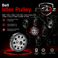 Belt Pulley VD1127 11237823191 Compatible With BMW 1 (F20), 3 (E90), 3 (F30, F80), 3 Gran Turismo (F34), 5 (E60), 5 (F10), X1 (E84), X3 (E83), X3 (F25) (CONTINENTAL)