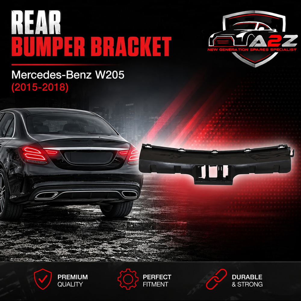 Rear Bumper Bracket 2058850265 Compatible With Mercedes-Benz C-CLASS W205 (2015-2018) Tag No.797
