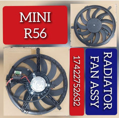 Engine Radiator Cooling Fan Assembly 17422752632 Compatible With MINI (R56)