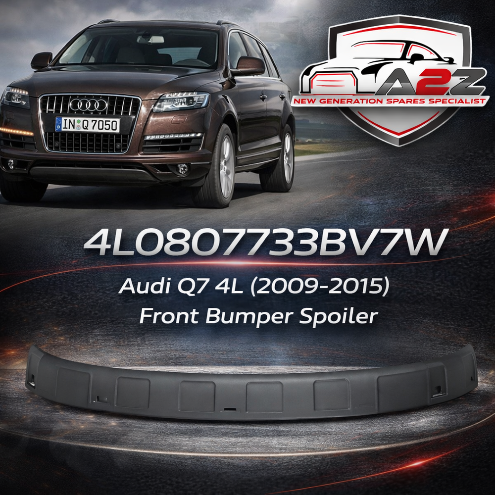 Front Bumper Spoiler 4L0807733BV7W Compatible With Audi Q7 4L (2009-2015) Tag No.112