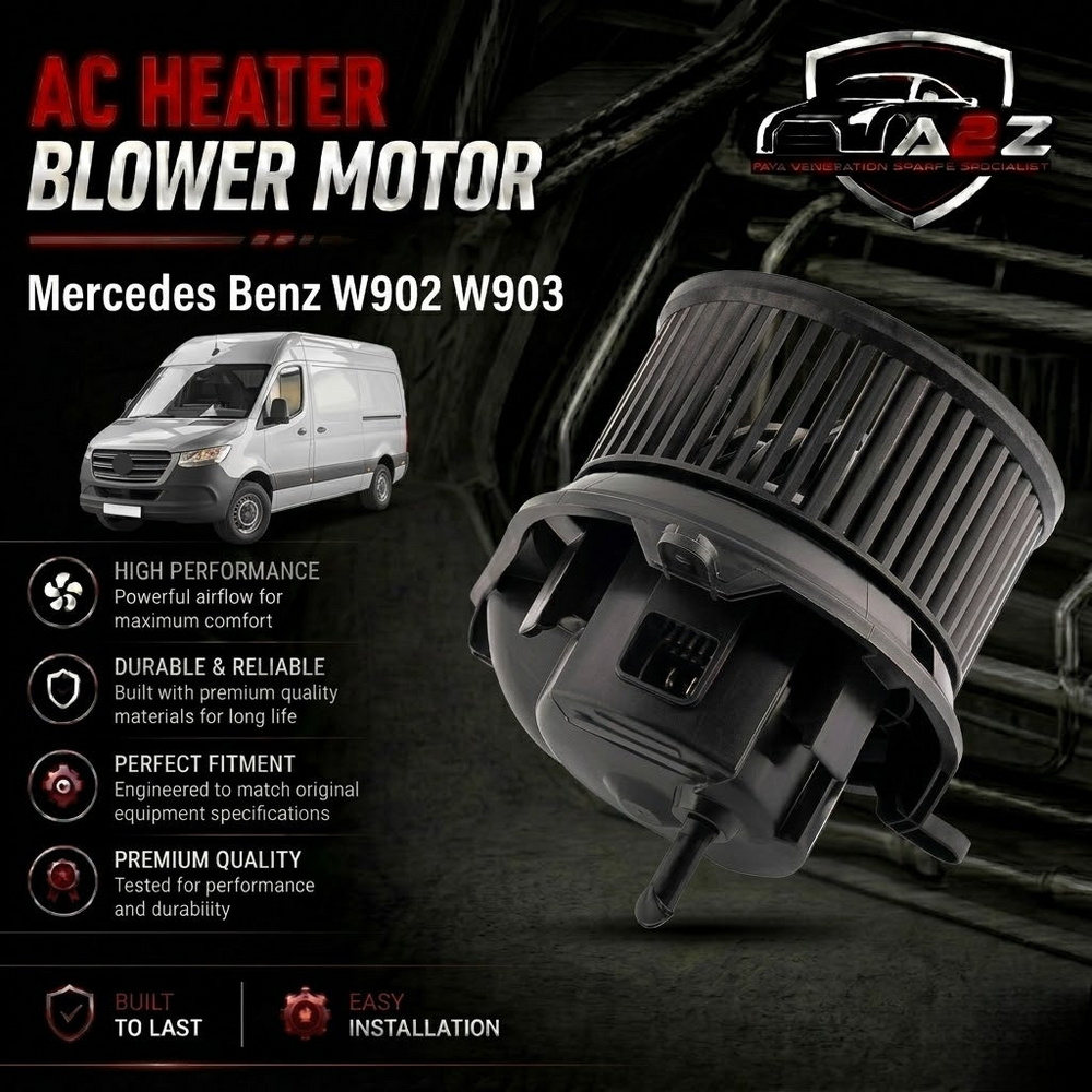 Heater Blower Motor Assembly 0018305608 Compatible With Mercedes Benz W902 W903