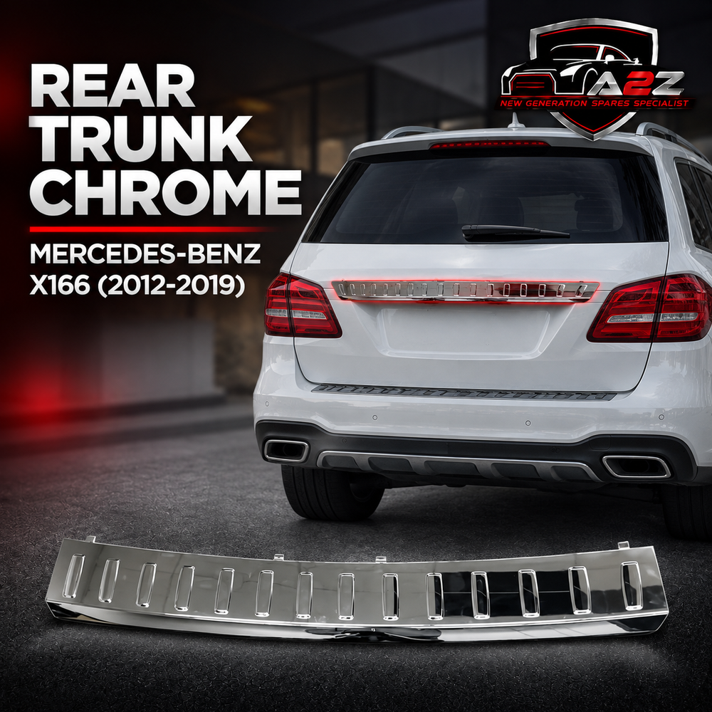 Rear Trunk Chrome 1668853374 Compatible With MERCEDES-BENZ GL-CLASS (X166) Tag No.235