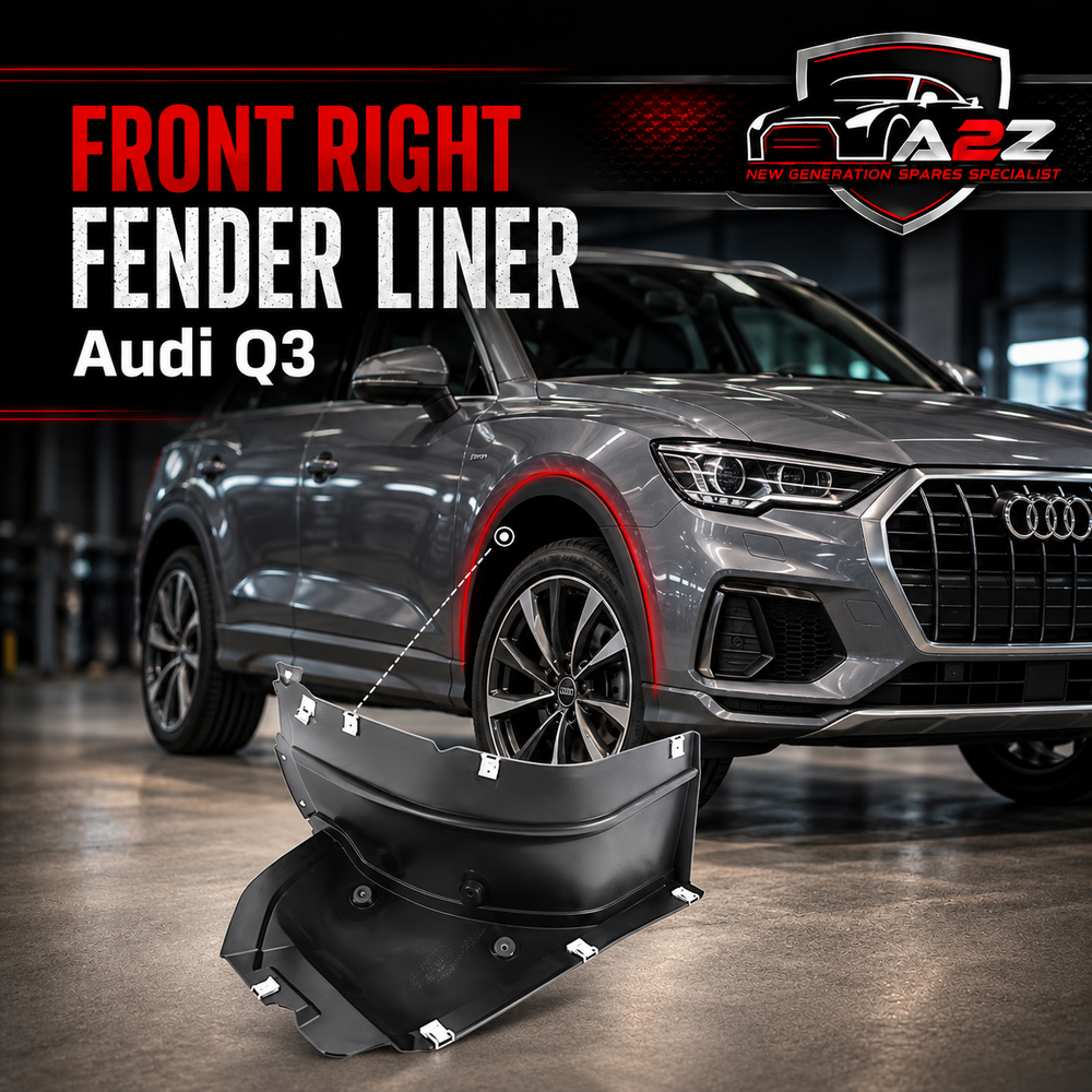 Front Right fender Liner 8U0853888A 8U0853888D Compatible With Audi Q3