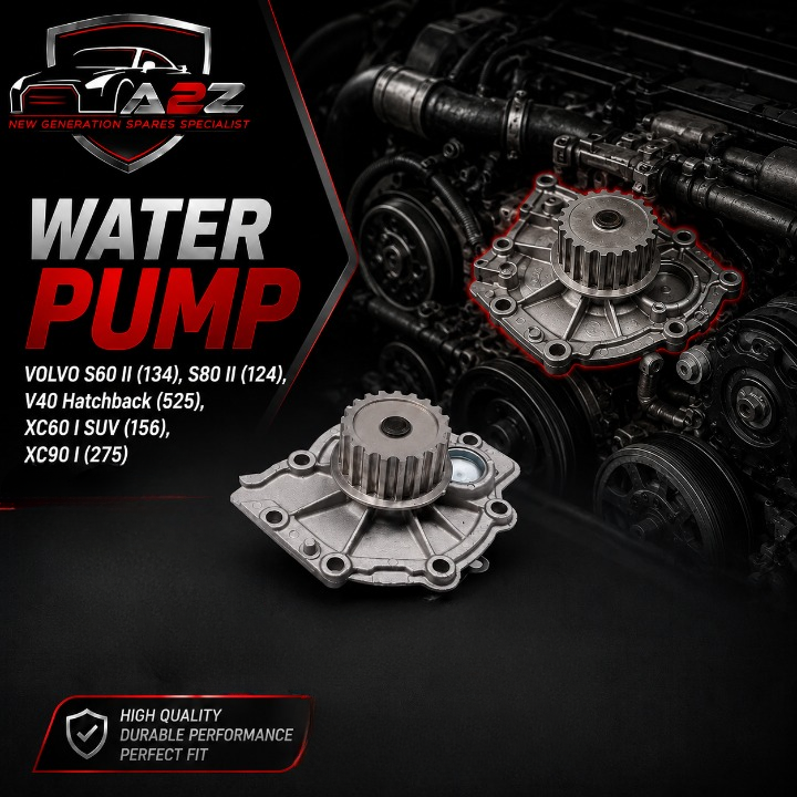 Water Pump WP6077 31293177 Compatible With VOLVO S60 II (134), S80 II (124), V40 Hatchback (525), XC60 I SUV (156), XC90 I (275) (CONTINENTAL)