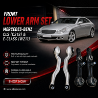 Front Lower Control Arm (Set Of 4) 2113308107 2113308207 2113304311 2113304411 Compatible with MERCEDES-BENZ CLS (C219) & E-CLASS (W211)