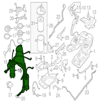 Fuel Pump Assembly 7P6919088 7P6919088A 7P6919088B Compatible With Audi Q7 Tag No.11
