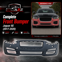 Complete Front Bumper T4N13172LML Compatible With Jaguar XE (2017-2020) Tag No.625