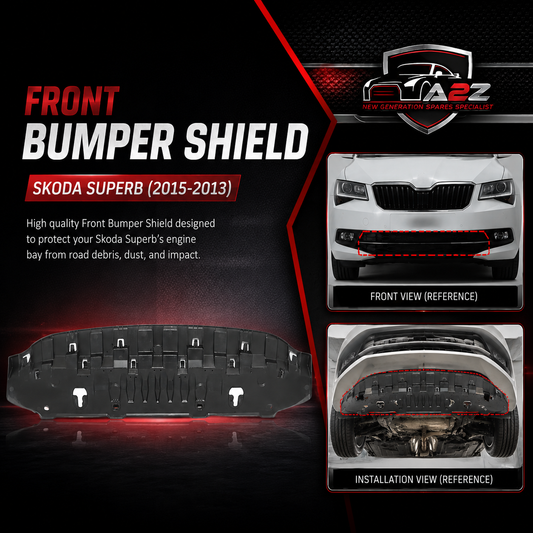 Front Bumper Shield 3V0807611 Compatible With Skoda Superb (2015-2023) Tag No.3