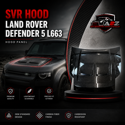 SVR Hood Compatible With Land Rover Defender 5 L663