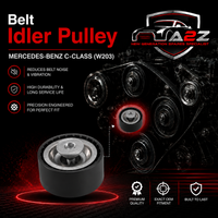 Belt Idler Pulley 6512000770 6512000670 6512001870 Compatible with MERCEDES-BENZ Tag no : 11